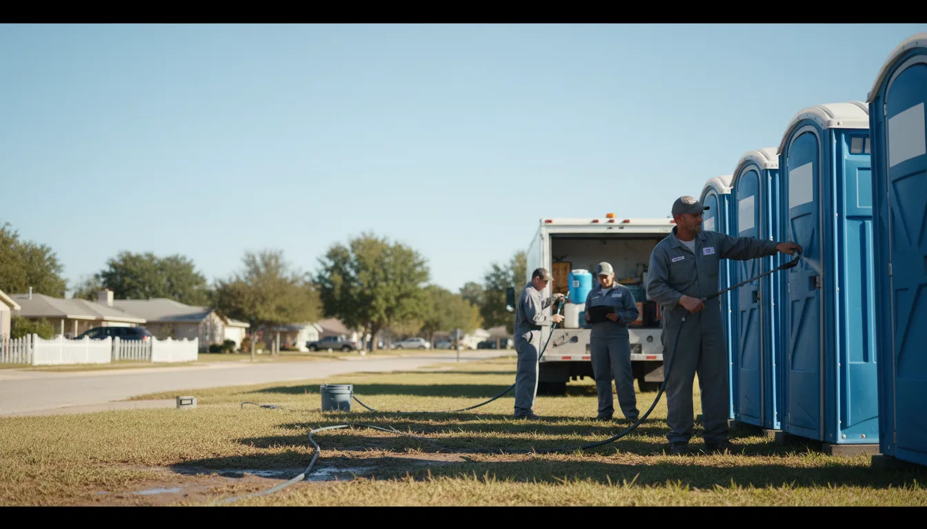 Long-Term Portable Toilet Rental in Cannelburg, IN near me